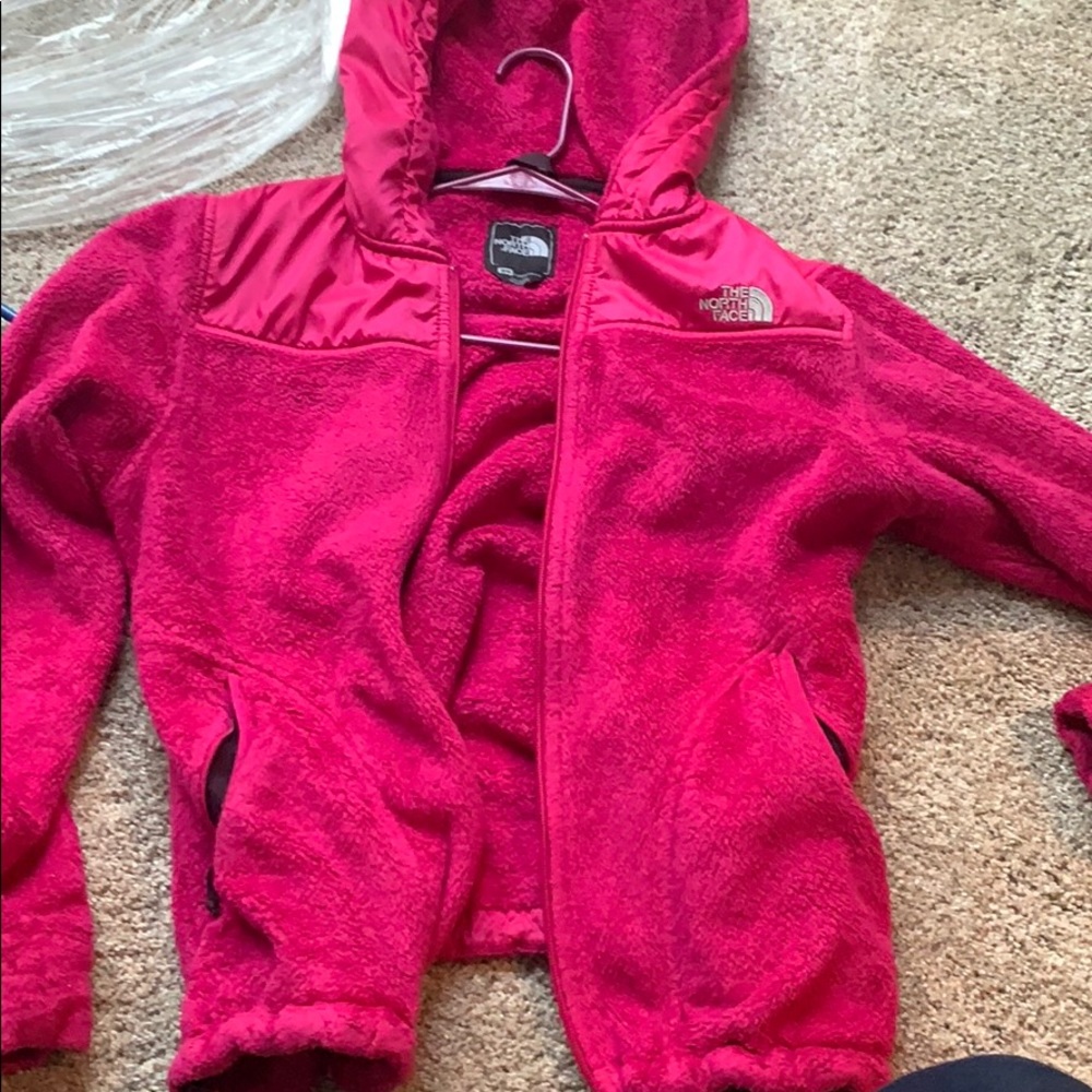North face hooded jacket